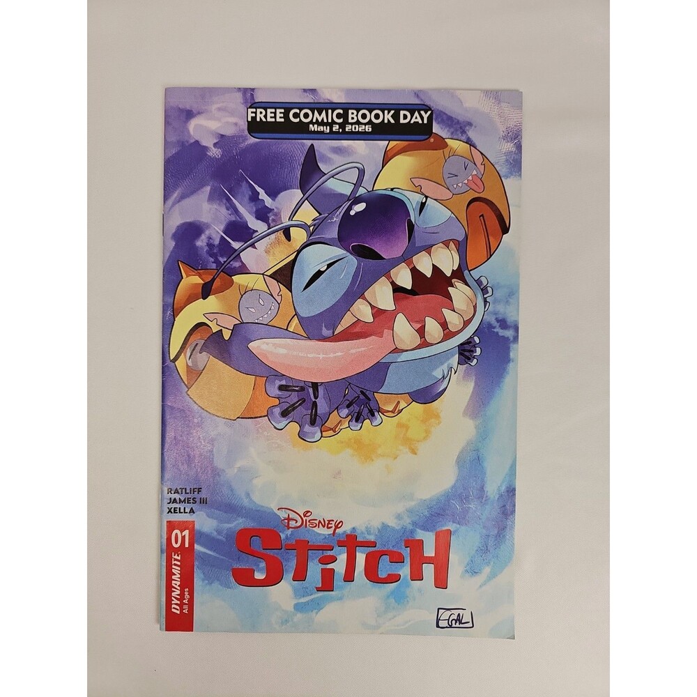 Free Comic Book Day Stitch 1 NM- Dynamite Entertainment FCBD 2026 Disney